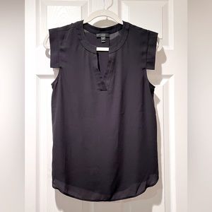 JCrew Black Silk Top - Size 6P